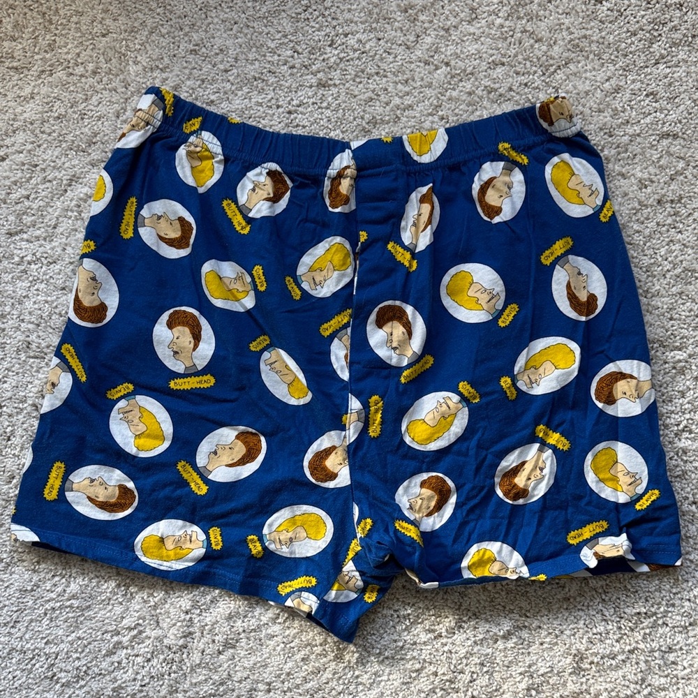 Beavis and Butt Head Cartoon Print Men’s Boxer Shorts